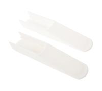 FIXOSHEE Coussinets D’Extension Antidérapants pour Pieds de Chaise Haute Bébé, Patins de Sécurité Blancs, Rallonges Universelles pour Chaises de Salle à Manger, Protection Sol et Stabilité
