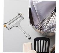 FIXOSHEE Couteau à Fromage Alliage avec Manche Ergonomique Trancheur Manuel Polyvalent pour Fromage et Beurre Outil de Cuisine Compact et pour Usage Domestique et Professionnel