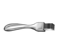 FIXOSHEE Couteau à Légumes Acier Inoxydable Trancheur Pratique pour Oignons et Coupe-légumes Polyvalent Léger et Facile à Nettoyer pour Cuisine Quotidienne