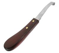 FIXOSHEE Couteau à Sabot Inoxydable Double Lame Compact pour Parage Chevaux Droitier Outil et Léger pour Réparation et Entretien des Sabots