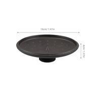 FIXOSHEE Couvercle Fonte pour Cocotte et Poêle Cache Pot Polyvalent avec Poignée Résistante Chaleur Couverture Lourde pour Batterie de Cuisine et Marmite Isotherme