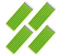 FIXOSHEE Crayons en Bois Hb Triangulaires Verts Lot de 50 Crayons de Menuisier Solides pour Travail du Bois Ergonomique pour Construction et Dessin Professionnel