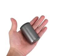 FIXOSHEE Creuset Graphite avec Couvercle à Vis Résistant Haute Température pour Fusion Or Argent Cuivre Laiton Creuset de Fonte Précis pour Bijoux et Raffinage Métal