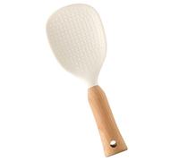 FIXOSHEE Cuillère à Riz Silicone Antiadhésive avec Manche Spatule Pratique pour Servir Louche de Cuisine Compacte et Résistante Ustensile pour Cuiseur à Riz