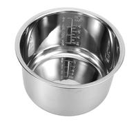 FIXOSHEE Cuve Intérieure Inox Épaissie pour Cuiseur Électrique Accessoire Antiadhésif Compatible Pot de Cuisson et Pratique pour Riz et Vapeur