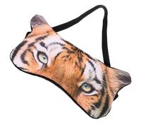 FIXOSHEE de Sommeil Animal Tigre Doux et Nuit Confortable avec Sangle Élastique Cache-œil Occultant pour Adultes Hommes Femmes pour Voyage et Détente