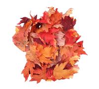 FIXOSHEE Décoration Murale Guirlande Érable Automne Rotin Artificiel pour Halloween et Thanksgiving Suspendues Réalistes pour Maison Jardin et Fête