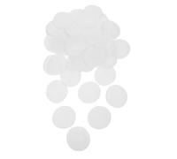 FIXOSHEE Disques Démaquillants en Coton 100 Pièces Double Face 100% Coton Blanc Doux pour Peaux Sensibles Soins Quotidiens Visage Cosmétiques Usage Maison Voyage