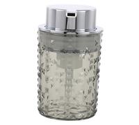 FIXOSHEE Distributeur Moussant Transparent Verre pour Mains et Gel Pompe Ergonomique pour Salle de Bain et Cuisine Bouteille Rechargeable Multifonctionnelle