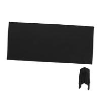 FIXOSHEE Écharpe Allaitement Coton Respirant pour Couverture Poncho Multifonction Protection Intime Cadeau Maman Noir Uni