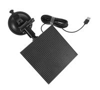 FIXOSHEE Écran LED Intelligent à Points pour Voiture Panneau Programmable Haute Définition Contrôlé par Application Accessoire Fenêtre Voiture pour Affichage Publicitaire et Expressions