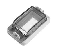 FIXOSHEE Emergency Stop Button Cover Transparent Window Electrical Outlet Box Cover For Circuit Breaker Charging Stations Industrial And Residential Use