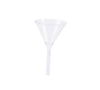 FIXOSHEE Entonnoir Triangulaire pour Laboratoire Chimie Analytique Outil Épais Réutilisable pour et Solides Entonnoir à Alimentation Professionnelle