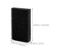 FIXOSHEE Éponge Anti-Poils D’Animaux Double-Face Adhésive, Lot De 2, Nettoyage pour Machine à Laver, Textile Délicat, Élimination des Peluches, pour Vêtements Et Meubles, Usage Domestique