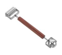 FIXOSHEE Facial Massager Roller Double-ended Stainless Steel Skin Care Roller For Jawline Sculpting And Eye Massage Anti-aging Tool For Women