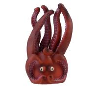 FIXOSHEE Figurine Marionnette à Main Pieuvre en PVC Réaliste de Rôle pour Garçon et Filles et Adultes Mains Doigts Présent D’Anniversaire Éducatif Modèle Animal Indéformable