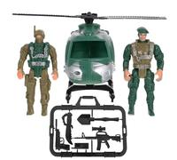 FIXOSHEE Figurines Mini Soldats Militaires Plastique Durables Jeu de Combat Militaire pour Garçons de Soldats Postures Variées pour Jeu Imagination et Apprentissage des Forces Spéciales