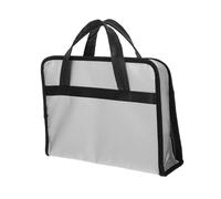 FIXOSHEE Fireproof Travel Document Bag with Locks Fire Resistant Office Briefcase for Business Meetings and Personal Use and Professional Organizer for Secure File Storage