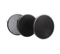 FIXOSHEE Grille en Nid d'abeille 3 Pièces pour Flash Appareil Photo, Éclairage Studio Professionnel, Angle 10° 30° 50°, Modulation Lumière Directionnelle, Accessoires Compatibles