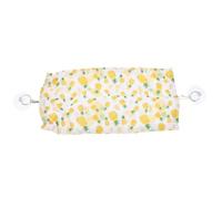 FIXOSHEE Hamac Suspendu pour Reptiles en Polyester Jaune Ananas Lit Douillet et Respirant pour Lézards Hamac D’Escalade avec Ventouses Abri Chaud pour Dragon Barbu et Terrarium