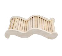 FIXOSHEE Hamster Climbing Ladder Échelle pour Hamsters Chinchillas Et Petits Animaux Jouet De Formation Et Décoration pour Cage Et Naturel Aléatoires