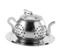 FIXOSHEE Infuseur à Thé Métal Acier Inoxydable Passoire Fine pour Thé Vrac Filtre Réutilisable pour Maison et Bureau Accessoire Indispensable