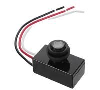 FIXOSHEE Interrupteur Automatique Photoélectrique pour Éclairage Extérieur 12-48V Dc Capteur de Lumière Crépusculaire Haute Sensibilité Contrôle D’Éclairage Public à Faible Consommation