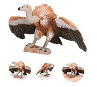 FIXOSHEE Jouet De Vautour Éducatif pour Garçon Et Filles, Jouet Cognitif Résistant Aux Chocs, Décoration Intérieure Réaliste, Figurine Animalière Pédagogique