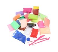 FIXOSHEE Kit Argile Auto-durcissante Couleurs pour Garçon Fille Pâte à Modeler Souple et Facile à Outils de Sculpture Créative pour DIY Éducatif pour Garçons et Filles