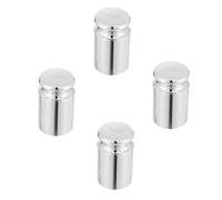 FIXOSHEE Kit de 4 Poids D’Étalonnage 200 G M1 en Acier Chromé Poids Standard pour Balances Numériques de Laboratoire Fournitures Professionnelles pour Calibration Précise et Usage