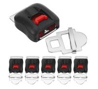 FIXOSHEE Kit de 6 Boucles à Dégagement Rapide en Plastique pour Jugulaire de Casque de Chantier et Moto Clips de Boucle Sécurisés Compatibles Casques Jet 3/4 et Intégraux Fixation