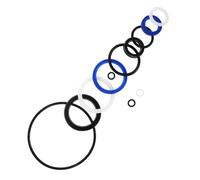 FIXOSHEE Kit de Réparation Haute Température et Haute Pression pour Transpalette Manuel, 10 Joints Toriques en Caoutchouc Résistants, Joints D'étanchéité pour Huile et Plomberie