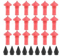 FIXOSHEE Kit de Réparation Pneus avec Bouchons Champignon Caoutchouc Résistant Insert de Réparation Rapide pour Crevaison et Scooter Outil Professionnel et Facile à Utiliser