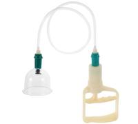 FIXOSHEE Kit de Ventouses Sous Vide avec Pompe Manuelle pour Thérapie Chinoise Cupping Set à Aspiration Rapide pour Usage Domestique et Professionnel Poignée Ergonomique pour Élimination