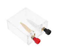 FIXOSHEE Kit Expérimental de Batterie Au pour Collégiens Expériences Scientifiques Électriques Apprentissage des Concepts Électrochimiques Outils Pédagogiques pour Cours de Physique