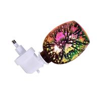 FIXOSHEE Lampe Aromatique sans Fumée 3D Effet Lumineux Lampe à Cire Fondante Électrique Ac220 Décor Maison Salon Chambre Diffuseur D'arômes