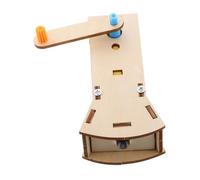 FIXOSHEE Lampe de Poche à Manivelle LED DIY Lampe Torche Rechargeable à Dynamo pour Camping et Urgence Générateur Énergie Portable pour Activités Extérieures et Projets Scientifiques