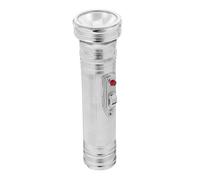 FIXOSHEE Lampe Torche Vintage S Portable Métal Robuste Torche de Poche Rétro Sans Batterie Accessoire Collection et Décoration Nostalgique pour Camping et Photographie
