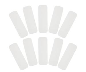 FIXOSHEE Lot de 10 Autocollants de Sonnette Auto-adhésifs sans Trace, Fixation Adhésive Longue Durée, Compatibles Sonnette Vidéo, Installation Temporaire Maison et Bureau