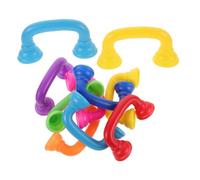 FIXOSHEE Lot de 10 Jouets en Plastique Développement Parole et Correction de Prononciation, Utilisation en Centre de Petite Enfance et Maternelle