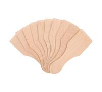 FIXOSHEE Lot de 10 Set de Mini Spatules en Bois pour Garçon et Filles Ustensiles Cuisine Jouets Compacts et Légers Petites Spatules en Bois pour Jeux de Rôle Culinaires et Apprentissage