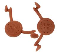 FIXOSHEE Lot de 2 Entraîneurs de Sourire Visage Marron, Appareil D’exercice Facial pour Symétrie et Modelage des Fossettes, Formateur D’expressions Faciales Confortable et Réglable