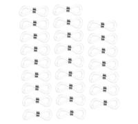 FIXOSHEE Lot De 25 Chaînes De Lunettes En Caoutchouc De Lunettes Embouts De Fixation