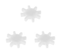 FIXOSHEE Lot De 3 Agitateurs Magnétiques Blancs Pour Mélangeurs Accessoires De Mélange Barre D'Agitation Mini-Agitateur Agitateur De Laboratoire