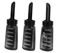 FIXOSHEE Lot de 3 Flacons de Gel Coiffant avec Peigne Intégré 260 Ml pour Hommes Coiffure Précise Outil Professionnel Coiffure Barbiers Usage Quotidien