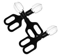 FIXOSHEE Lot de 3 Pelles à Déjections pour Hamster en Plastique Noir Ramasse-Crottes Multi-Usages pour Reptiles et Petits Animaux Outils de Nettoyage et Alimentation pour Cages et