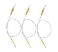 FIXOSHEE Lot de 3 Set de Allumeurs à Étincelles pour Cuisinière à Gaz, Aiguilles D'allumage avec Fil en Cuivre, Diamètre D'installation 6,65-8,5 Mm, Compatible Poêle Gaz Domestique