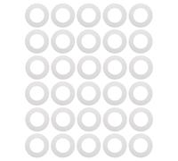 FIXOSHEE Lot de 30 Tampons de Papier Blanc pour Machine à Cirer Coussinets Anti-Éclaboussures Protège Chauffe-Cire Usage Unique 3 Sachets de 10 Pièces Accessoires Épilation