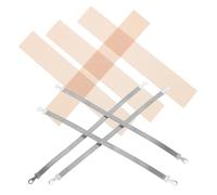 FIXOSHEE Lot de 4 Bandes Chauffantes 245mm X 8mm Tissu Isolant pour Scelleuse Thermique, Fil Chauffant Antiadhésif de Rechange Compatible Machines à Emballer sous Vide, Kit D'entretien