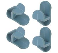 FIXOSHEE Lot De 4 Clips De Congélateur Pièces De Rechange pour Étagères De Réfrigérateur Clips De Fixation Pièces De Quincaillerie pour Réfrigérateur Bleu Ciel